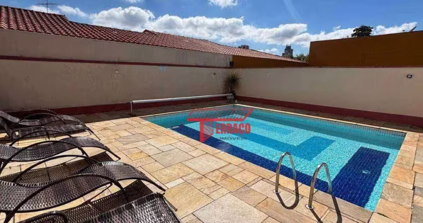 Apartamento com 2 dormitórios à venda, 63 m² por r$ 490.000 - vila floresta - santo andré/sp