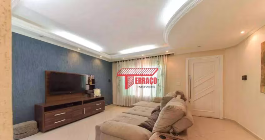 Sobrado com 3 dormitórios à venda, 200 m² por r$ 605.000,00 - vila vivaldi - são bernardo do campo/sp