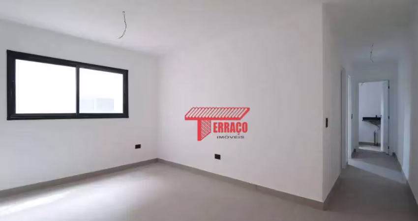 Apartamento com 2 dormitórios à venda, 44 m² por r$ 320.000 - vila guiomar - santo andré/sp