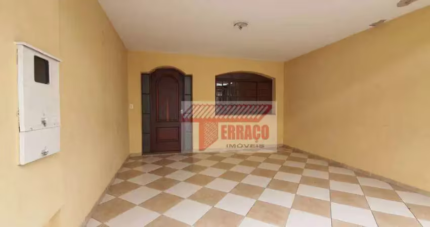 Sobrado com 2 dormitórios para alugar, 107 m² por r$ 2.540,00/mês - vila homero thon - santo andré/sp