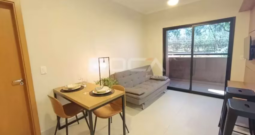 Apartamento à venda e locação com 1 quarto, sendo 1 suíte, no bairro jardim recreio, em ribeirão preto.
