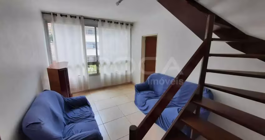 Apartamento á venda com 1 dormitório no centro em ribeirão preto.