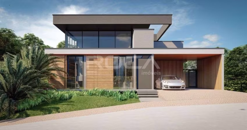 Casa de luxo na Vila do Golf com 4 suítes e 4 garagens em Ribeirão Preto