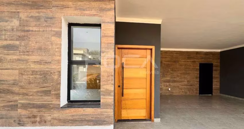 Casa alto padrão no condomínio do distrito bonfim paulista - 3 suítes e 4 garagens