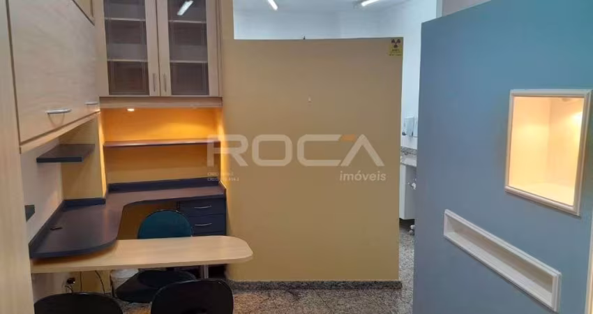 Sala comercial mobiliada à venda e locação no bairro Alto da Boa Vista, em Ribeirão Preto.