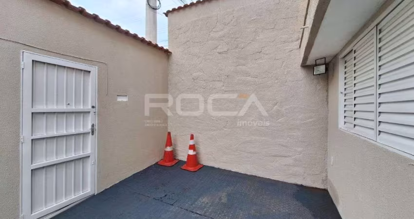 Casa de fundo com 1 dormitório para alugar no Jardim Paulistano em Ribeirão Preto