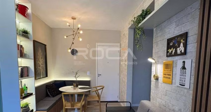 Apartamento à venda com 2 dormitórios no Jardim Paulistano, em Ribeirão Preto.