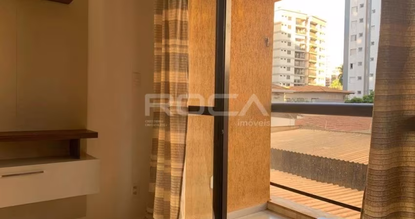Apartamento mobiliado à venda com 1 dormitório no Centro de Ribeirão Preto.