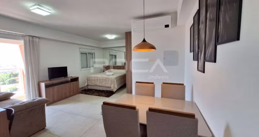 Apartamento Flat Mobiliado para Locação no Jardim Sumaré, em Ribeirão Preto.