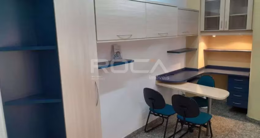 Sala comercial mobiliada à venda e locação no bairro alto da boa vista, em ribeirão preto.