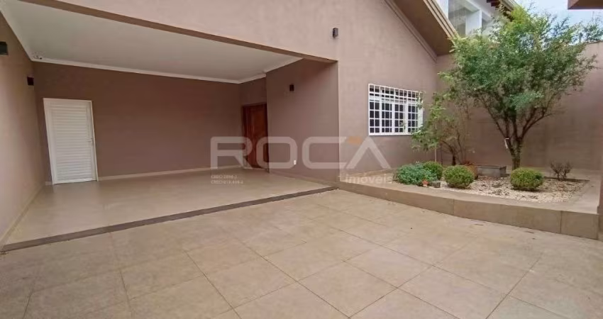 Casa térrea com 3 quartos para locação no bairro Vila Ana Maria, em Ribeirão Preto.