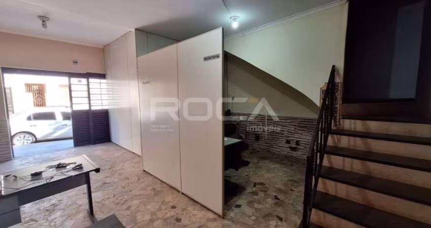 Casa comercial para locação com 2 quartos no Centro de Ribeirão Preto.