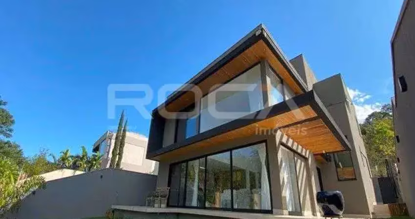 Casa de alto padrão à venda com 4 quartos sendo 4 suítes no condomínio alphaville, em ribeirão preto.