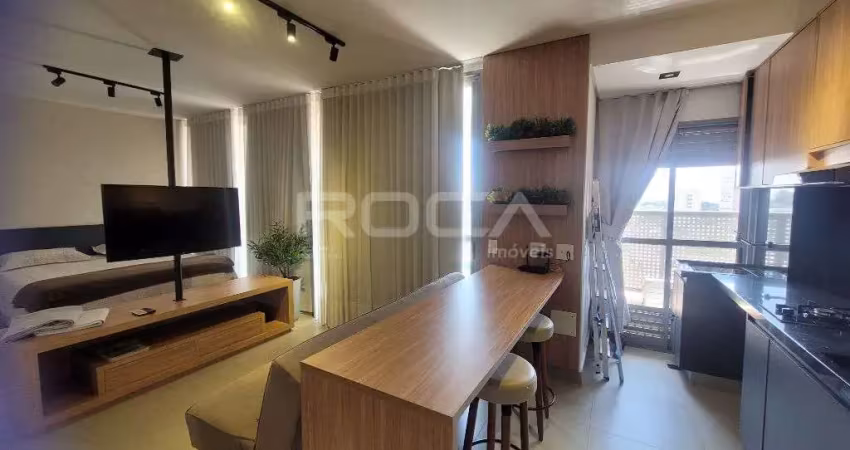 Studio mobiliado de alto padrão para alugar na av. joão fiúsa, em ribeirão preto.