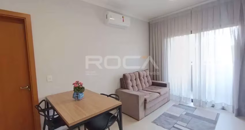 Apartamento mobiliado para alugar com 1 quarto no bairro jardim recreio, em ribeirão preto.