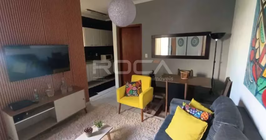 Apartamento mobiliado para alugar no bairro jardim botânico, em ribeirão preto.