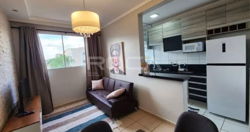 Apartamento mobiliado para alugar com 2 quartos no bairro sumarezinho, em ribeirão preto.