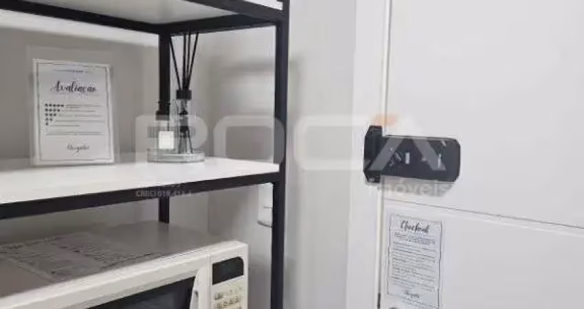 Apartamento studio mobiliado para alugar no bairro jardim iguatemi, em ribeirão preto.
