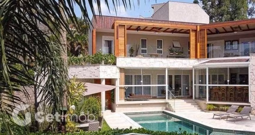 Casa em condomínio fechado com 5 quartos à venda na Avenida Piracicaba, 373, Residencial Tamboré, Barueri