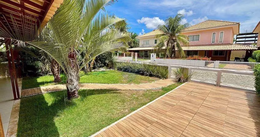 Casa 5/4 em condomínio fechado - buraquinho, lauro de freitas