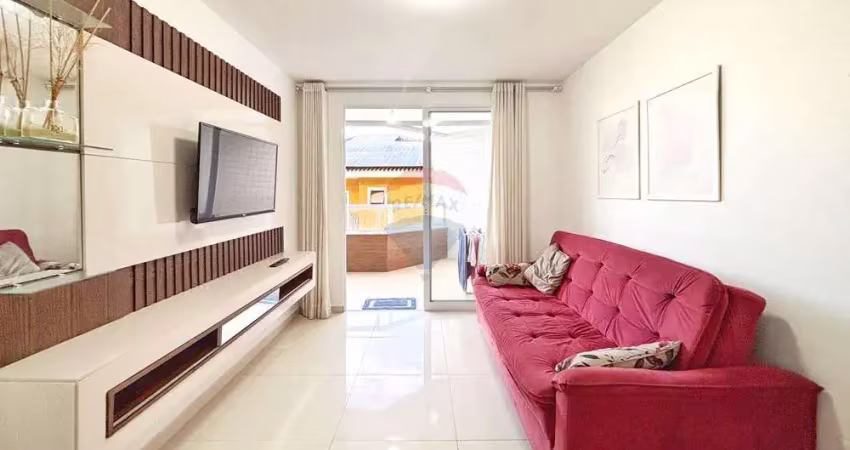 Apartamento todo mobiliado com 2 quartos e varanda ampla – praia do flamengo