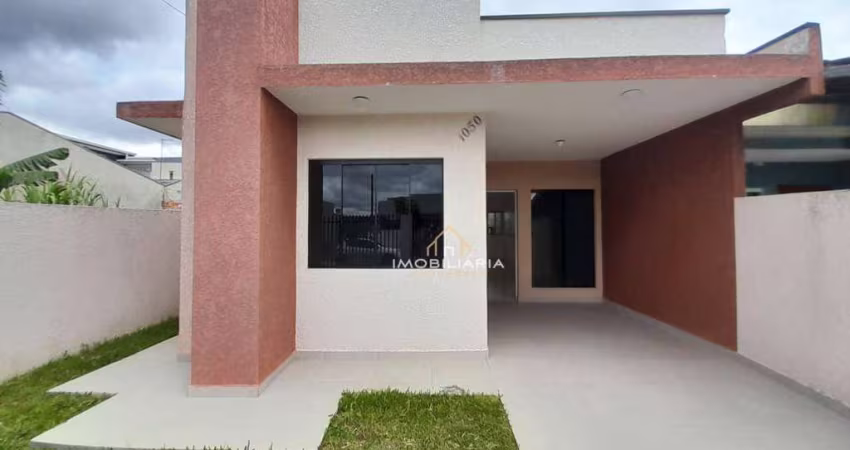 Casa com 3 dormitórios, 70 m² - venda por R$ 400.000,00 ou aluguel por R$ 2.058,46/mês - Santa Terezinha - Fazenda Rio Grande/PR