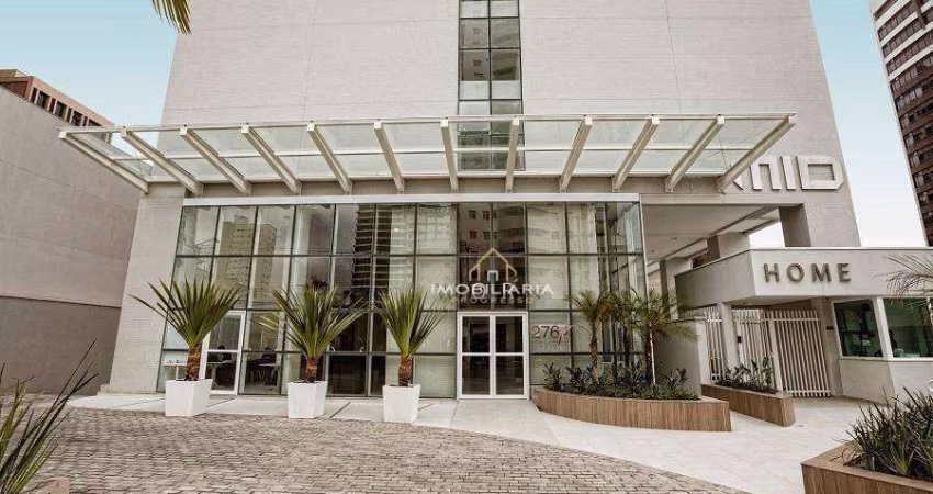 Apartamento com 1 dormitório para alugar, 32 m² por r$ 3.350,00/mês - centro - curitiba/pr