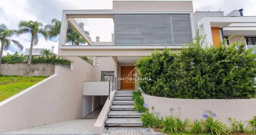Casa com 4 dormitórios à venda, 284 m² por r$ 2.390.000,00 - campo comprido - curitiba/pr