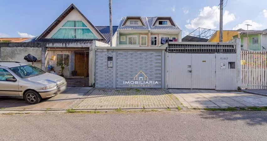 Sobrado com 3 dormitórios à venda, 72 m² por R$ 420.000,00 - Sítio Cercado - Curitiba/PR