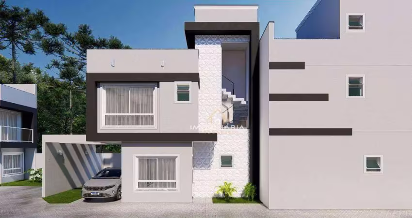 Sobrado com 3 dormitórios à venda, 120 m² por R$ 699.000,00 - Uberaba - Curitiba/PR