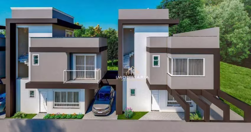 Sobrado com 3 dormitórios à venda, 120 m² por R$ 749.000,00 - Portão - Curitiba/PR