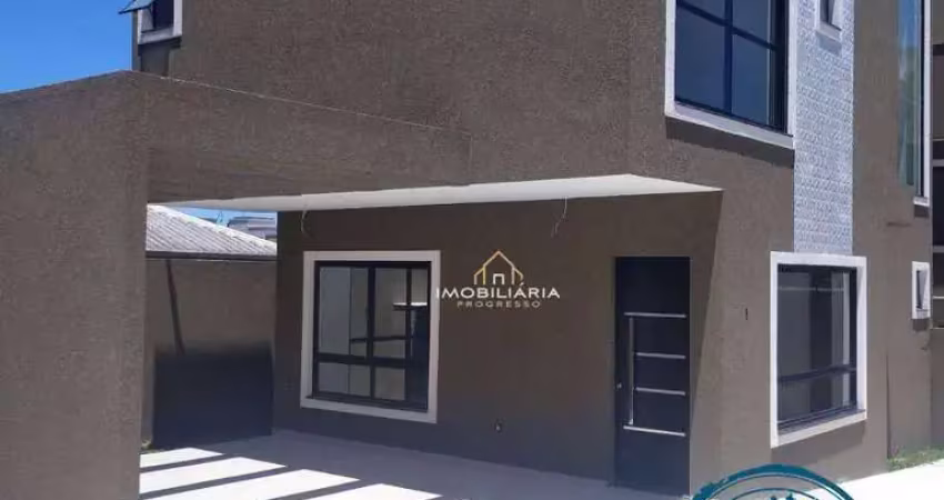 Sobrado com 3 dormitórios à venda, 132 m² por r$ 763.000,00 - xaxim - curitiba/pr
