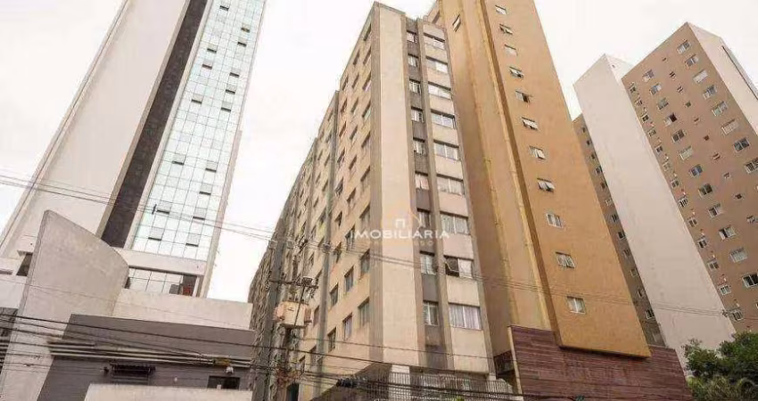 Apartamento com 1 dormitório para alugar, 40 m² por R$ 2.320,00/mês - Centro - Curitiba/PR