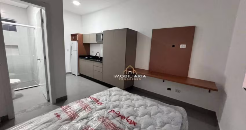 Kitnet com 1 dormitório para alugar, 23 m² por R$ 1.600,01/mês - Capão Raso - Curitiba/PR