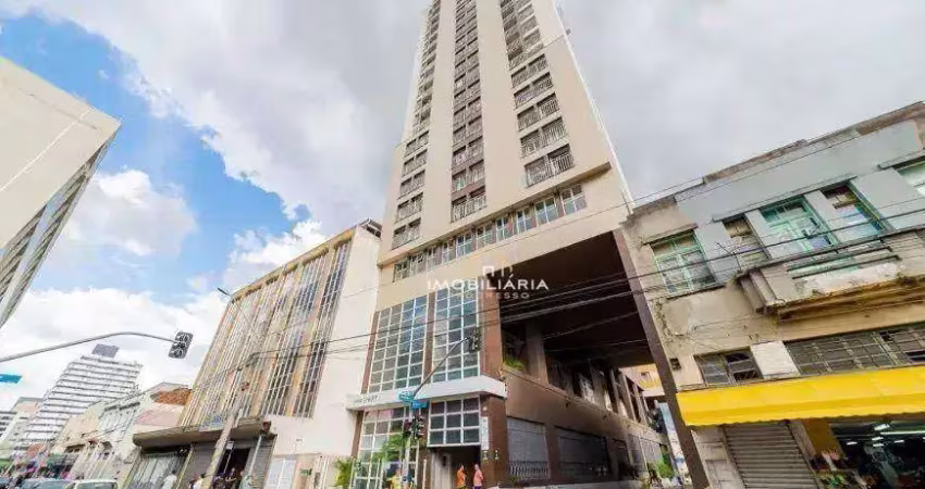 Apartamento com 1 dormitório para alugar, 28 m² por r$ 2.500/mês - centro - curitiba/pr