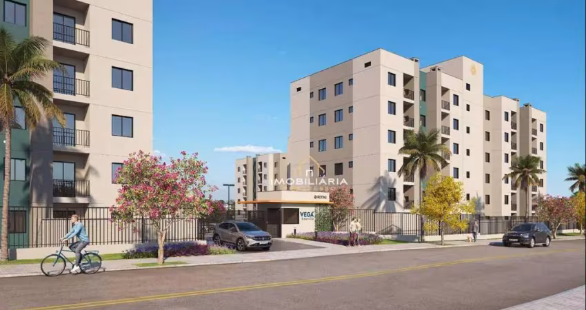 Apartamento com 2 dormitórios à venda, 46 m² por r$ 392.265 - neoville - curitiba/pr
