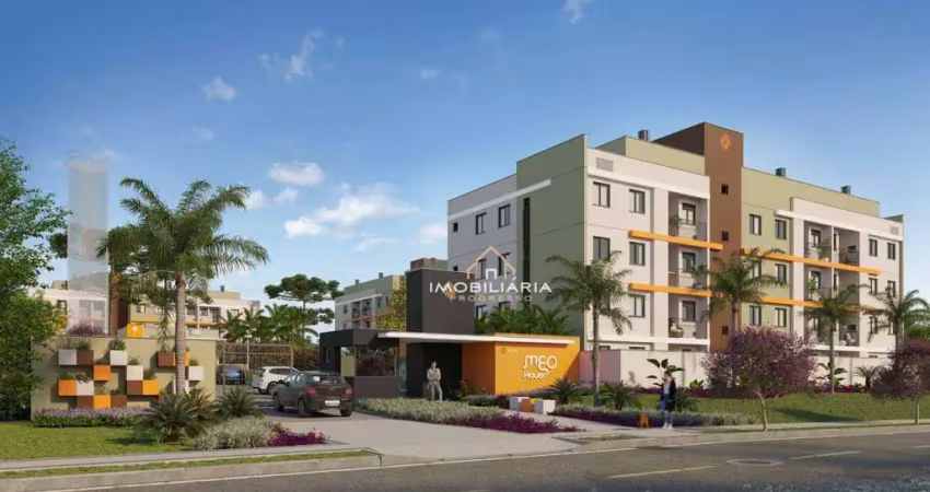 Apartamento com 3 dormitórios à venda, 64 m² por r$ 587.446 - hauer - curitiba/pr