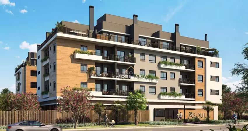 Apartamento com 2 dormitórios à venda, 65 m² por r$ 954.608 - seminário - curitiba/pr