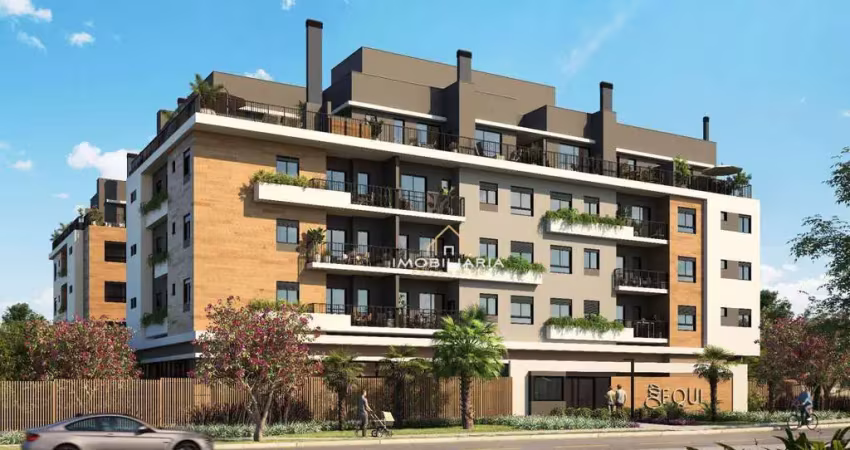 Cobertura com 3 dormitórios à venda, 129 m² por r$ 1.986.917 - seminário - curitiba/pr