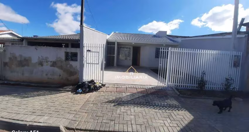 Casa com 3 dormitórios à venda, 60 m² por r$ 320.000 - santa terezinha - fazenda rio grande/pr