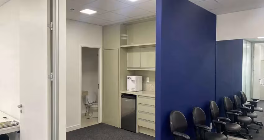 Sala comercial com 85m² para locação - brooklin - sp