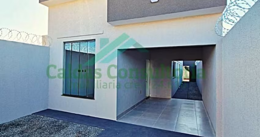 Casa nova a venda em Caldas Novas Goiás - 03 dormitórios