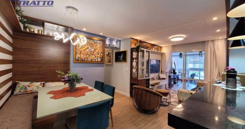 Apartamento com 3 dormitórios à venda, 119 m² por R$ 1.150.000,00 - Canto do Forte - Praia Grande/SP
