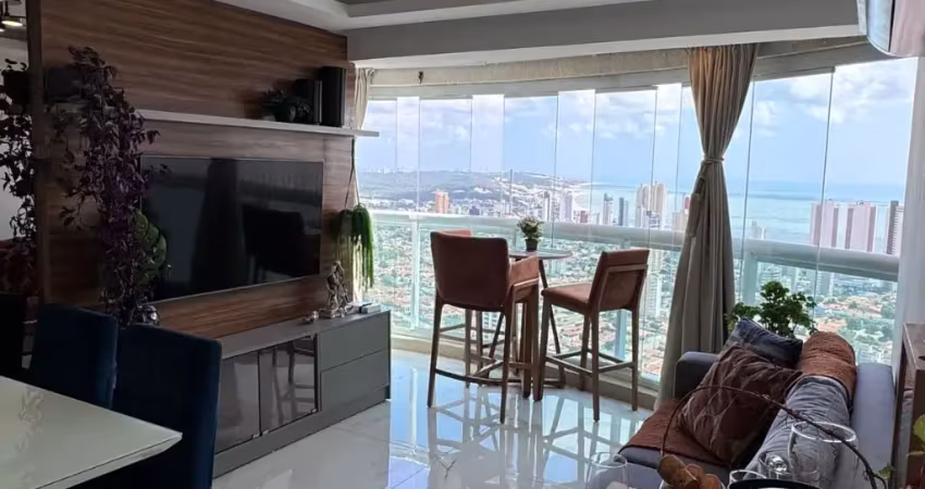 Vendo apartamento reformado e mobiliado no condomínio clube estrela do atlântico - vista mar em ponta negra - natal rn