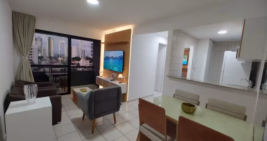 Apartamento mobiliado e vista mar no residencial therramare- ponta negra- natal rn