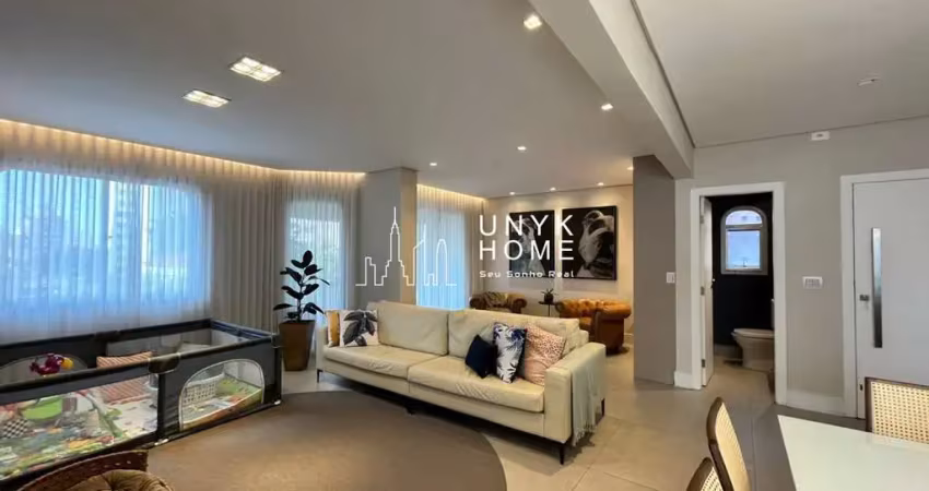 Apartamento modernizado em perdizes com  168m e 3 suítes