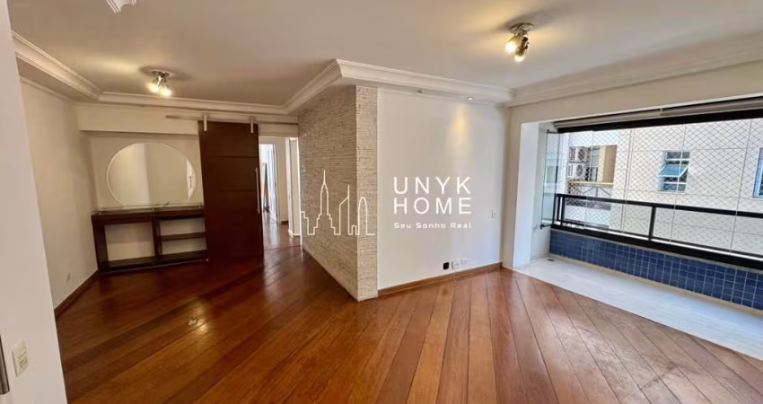 Apartamento a VENDA em Moema. 116m2 / 3 dormitórios / Depósito privativo/ 2 vagas.