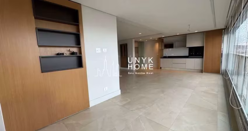 Apartamento com 3 suítes 2 varandas - 175m² no clock da vila romana