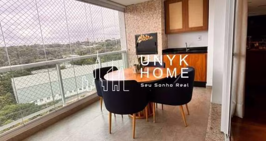 Apartamento a venda com varanda gourmet e 3 suítes em condomínio clube
