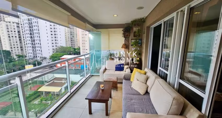 Apartamento mobiliado para locação no like brooklin - 72m², 2 dormitórios, 1 vaga e  varanda gourmet